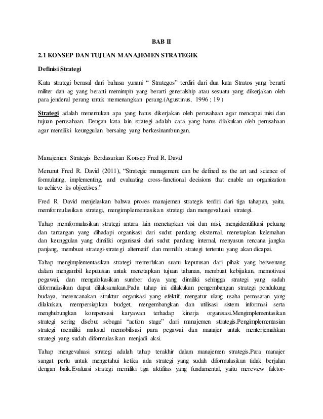 Makalah Manajemen Stratejik Uts