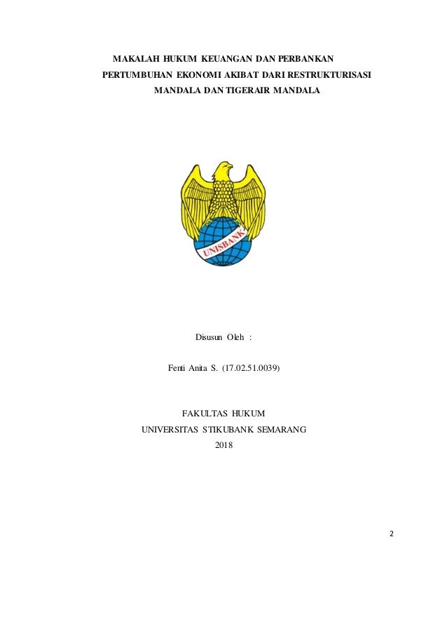 Contoh Makalah Kredit Perbankan