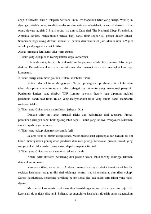 Makalah Manfaat Kesehatan Pribadi Saat Makalah Kesehatan 