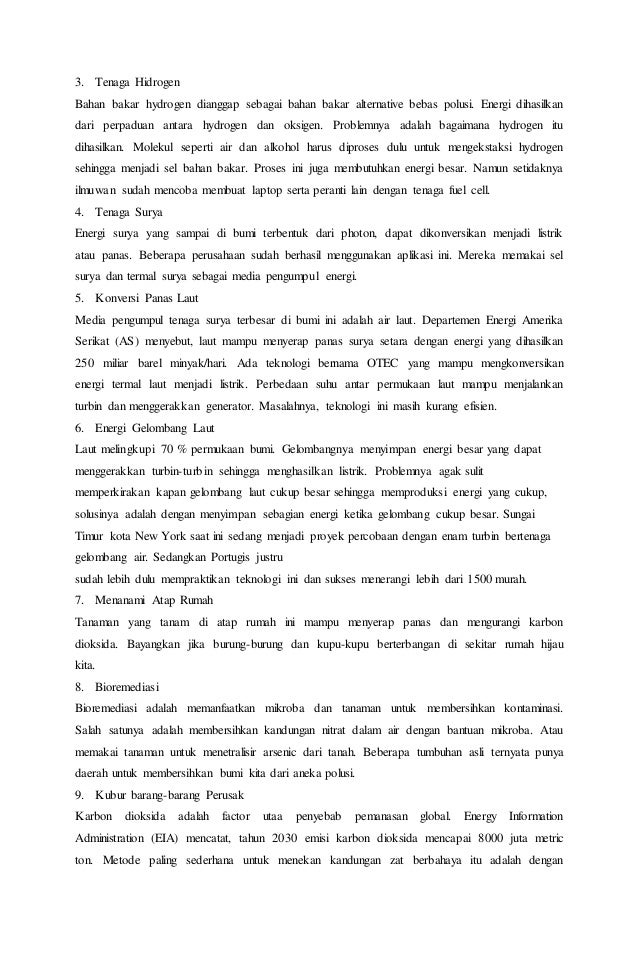 Makalah Masalah Lingkungan Hidup