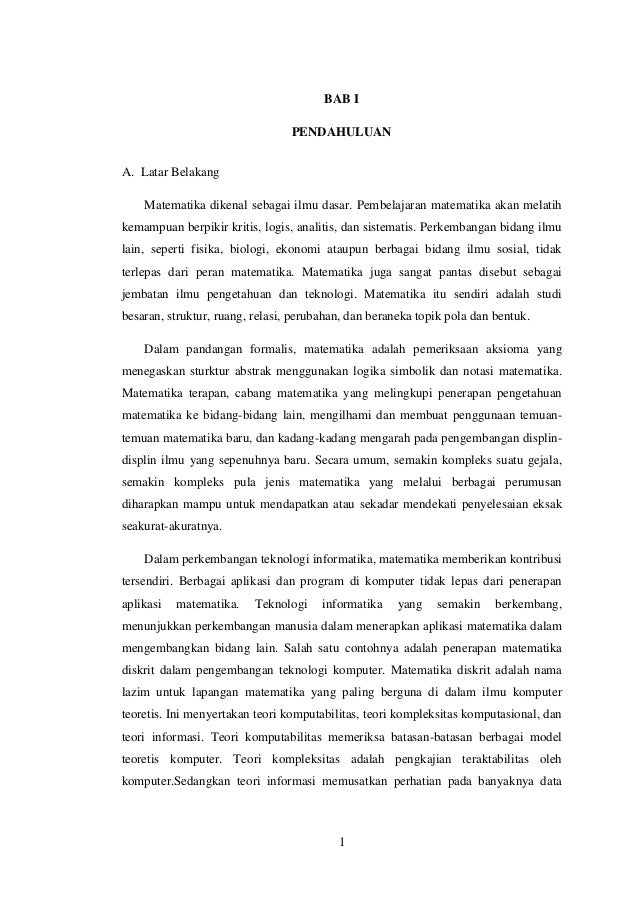 Makalah Kegunaan Matematika Diskrit Pada Teknik Informatika