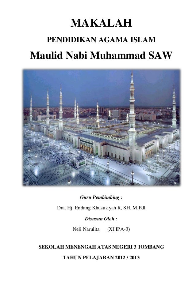 Makalah maulid nabi