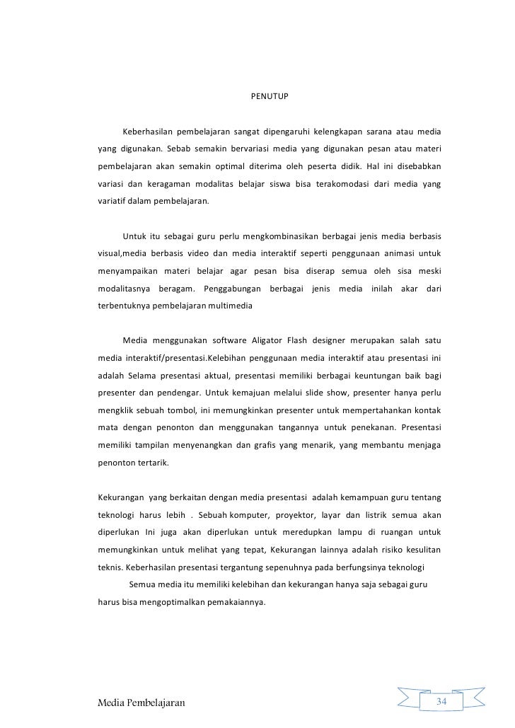 Makalah media pembelajaran aligator