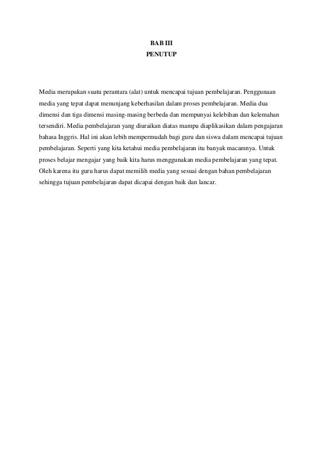 Makalah Media Pembelajaran Bahasa