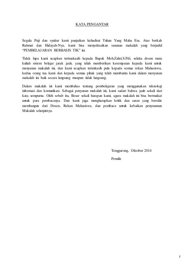 Makalah Media Pembelajaran Berbasis Tik