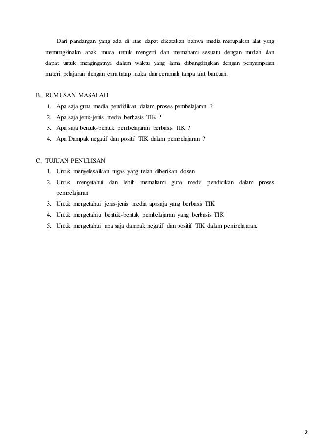 Makalah Media Pembelajaran Berbasis Tik