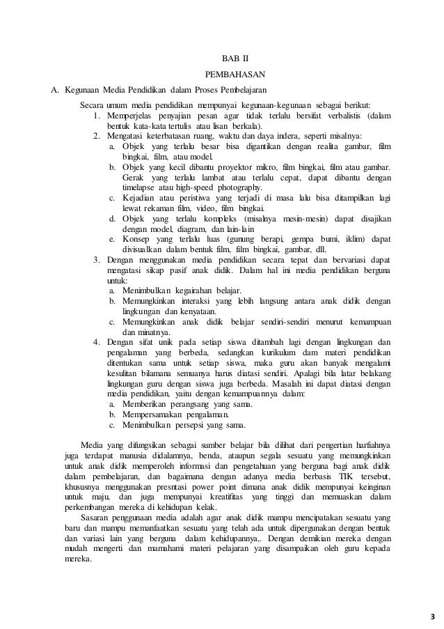 Makalah Media Pembelajaran Berbasis Tik
