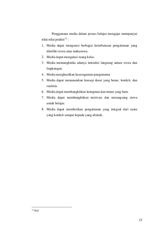Makalah Media Pembelajaran Pai Tatik Latifatun N Dkk