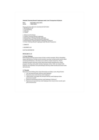 Makalah mengenai lampu led | PDF