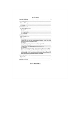 Makalah mengenai lampu led | PDF