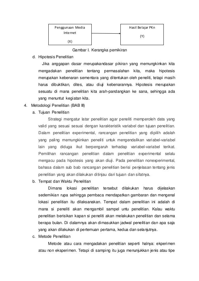 Penyusunan Proposal Penelitian Kuantitatif