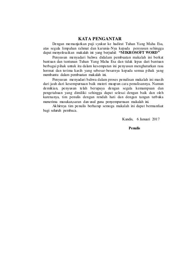 Makalah Microsoft Word 2007