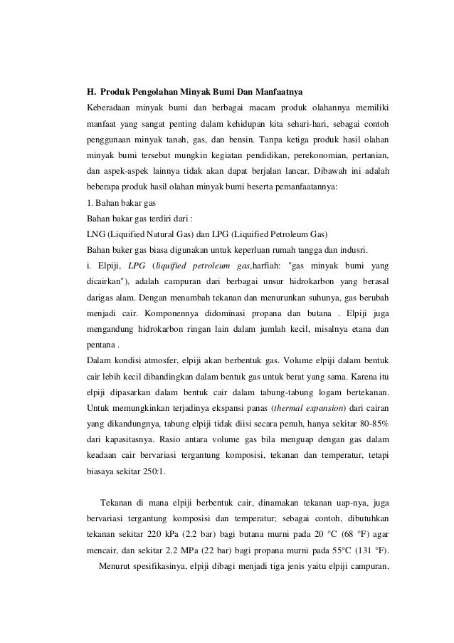 Makalah minya bumi umk kendari