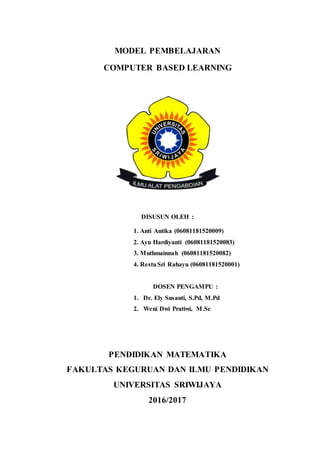 Model Cbl Makalah model pembelajaran cbl | DOCX