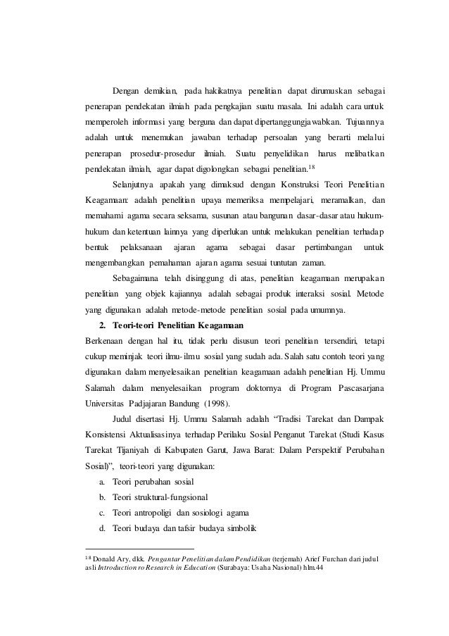 Makalah Modelmodel Penelitian Agama Islam colorsplace