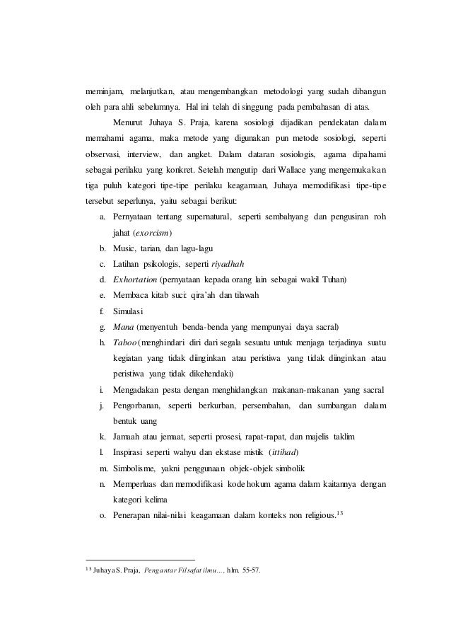 Makalah Model Penelitian Keagamaan