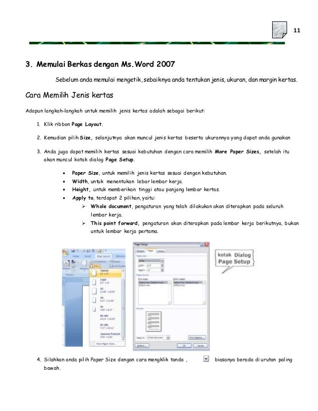 Makalah ms. word 2007