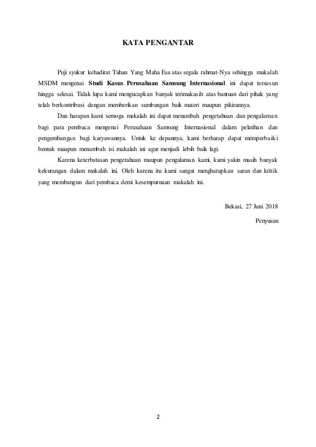Makalah Msdm Samsung Internasional