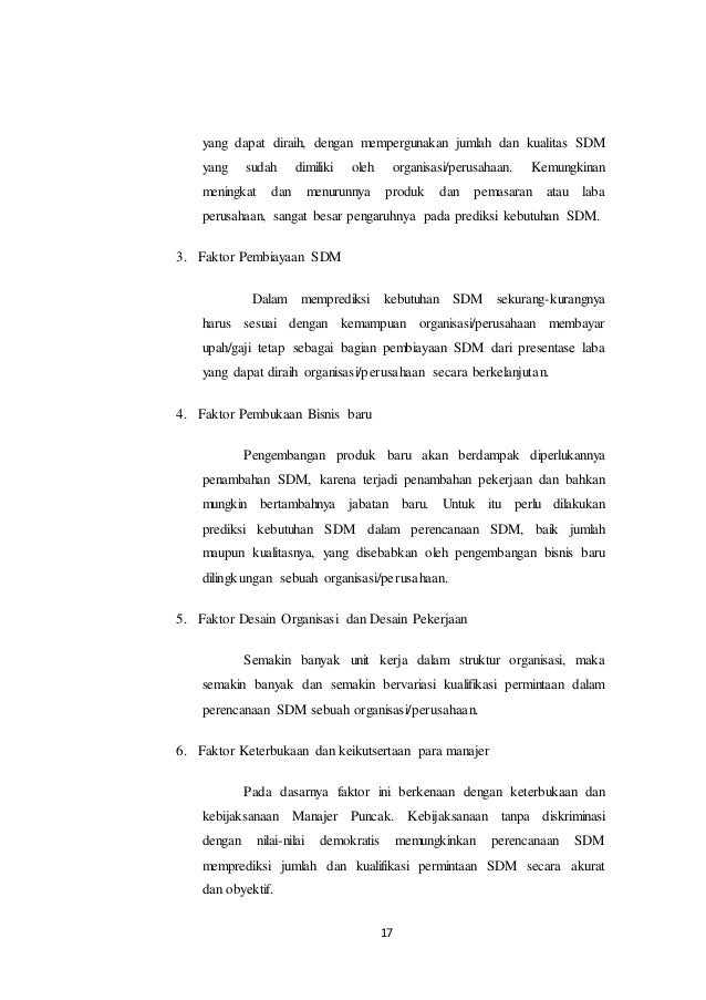 Aspek Aspek Penting Dalam Perencanaan Organisasi Atau Perusahaan