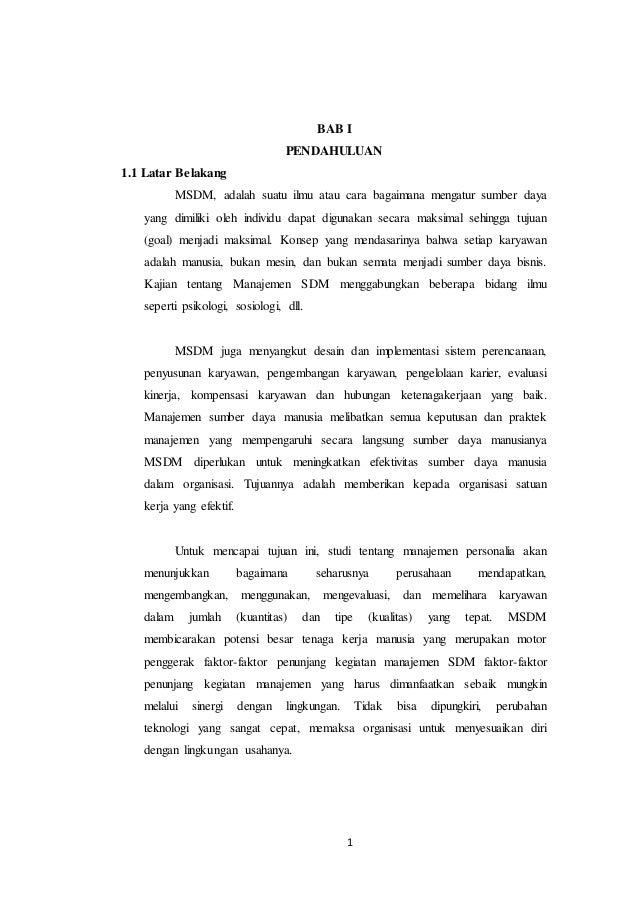 Makalah Msdm Stratejik