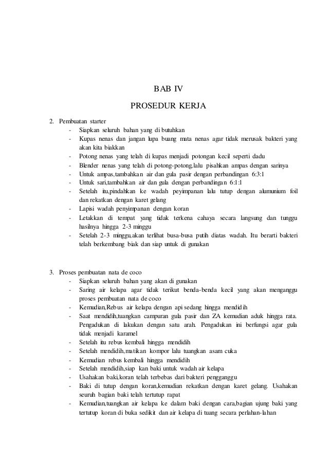 Makalah Nata De Coco