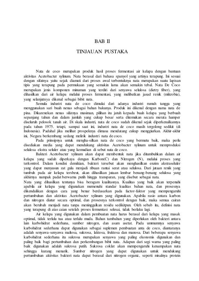 Makalah Nata De Coco