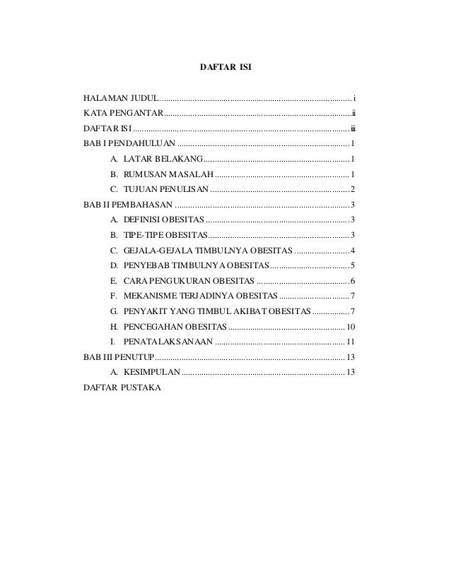 Makalah Obesitas