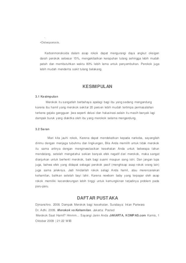 Contoh Makalah Bahaya Merokok Ibu Hamil 19RABIULAWWAL1416 Contoh Makalah Bahaya Merokok Ibu Hamil 19RABIULAWWAL1416