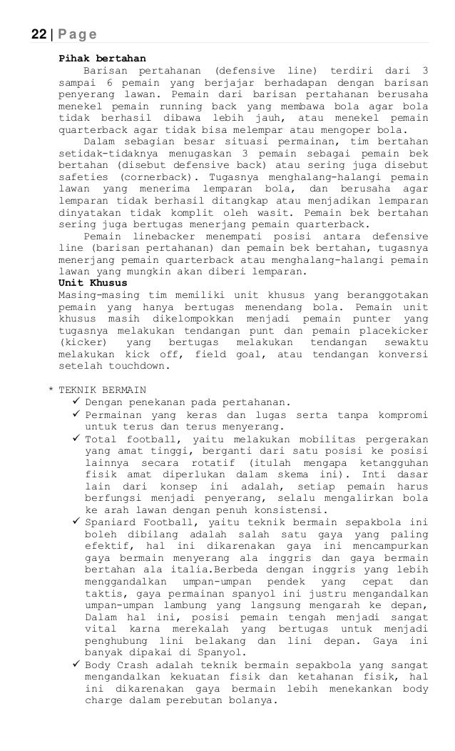 Makalah olahraga yang ada di dunia tugas matkul 