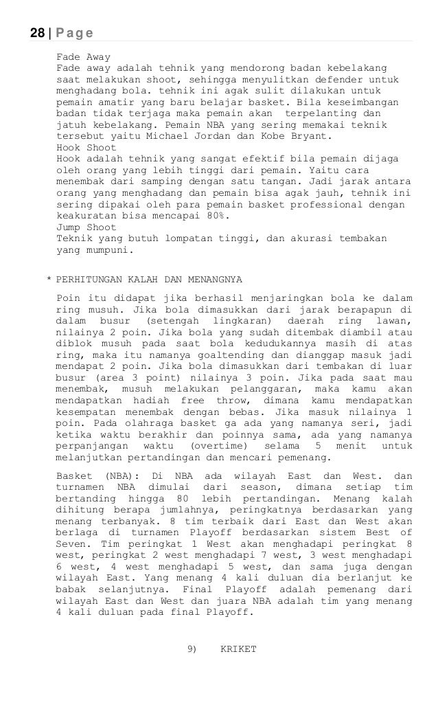 Makalah olahraga yang ada di dunia tugas matkul Makalah olahraga yang ada di dunia tugas matkul