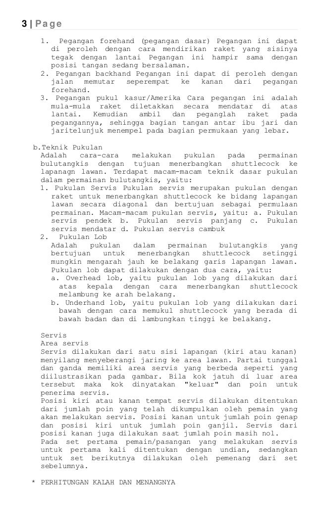 Makalah olahraga yang ada di dunia tugas matkul 