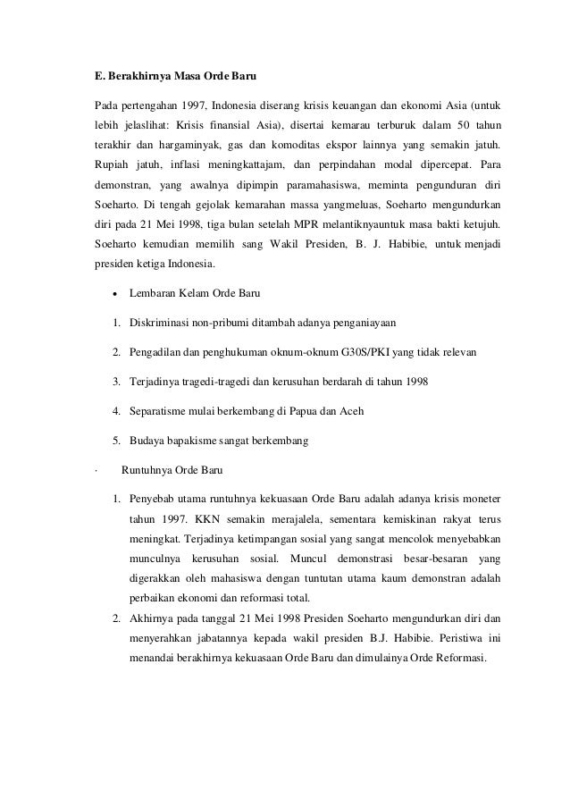 Makalah Orba