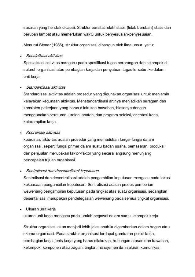 Makalah Organisasi Lembaga Pendidikan Makalah Organisasi Lembaga Pendidikan