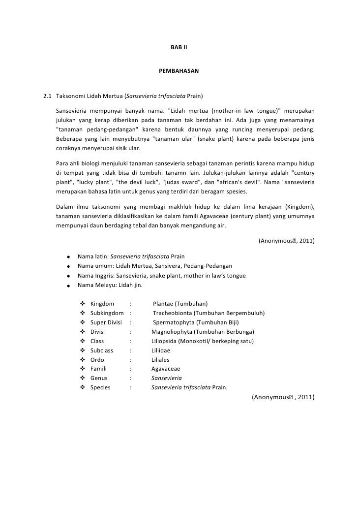 Makalah ornamental plants