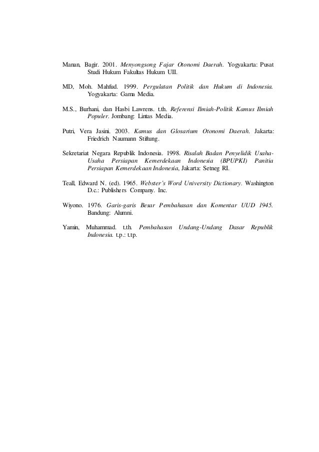Makalah Otonomi Daerah