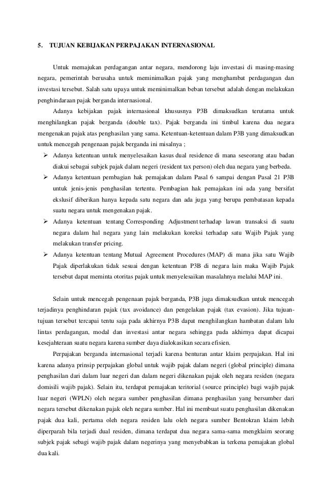 Makalah Pajak Internasional