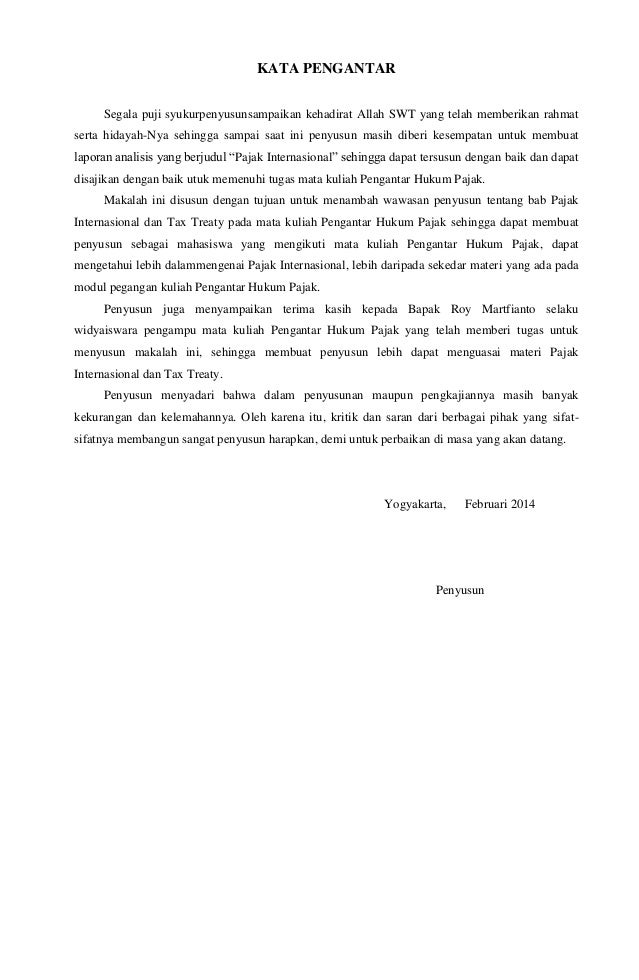 Makalah Pajak Internasional Makalah Pajak Internasional