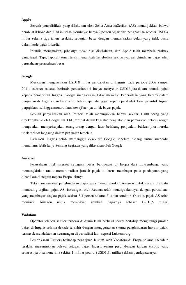 Makalah Pajak Internasional
