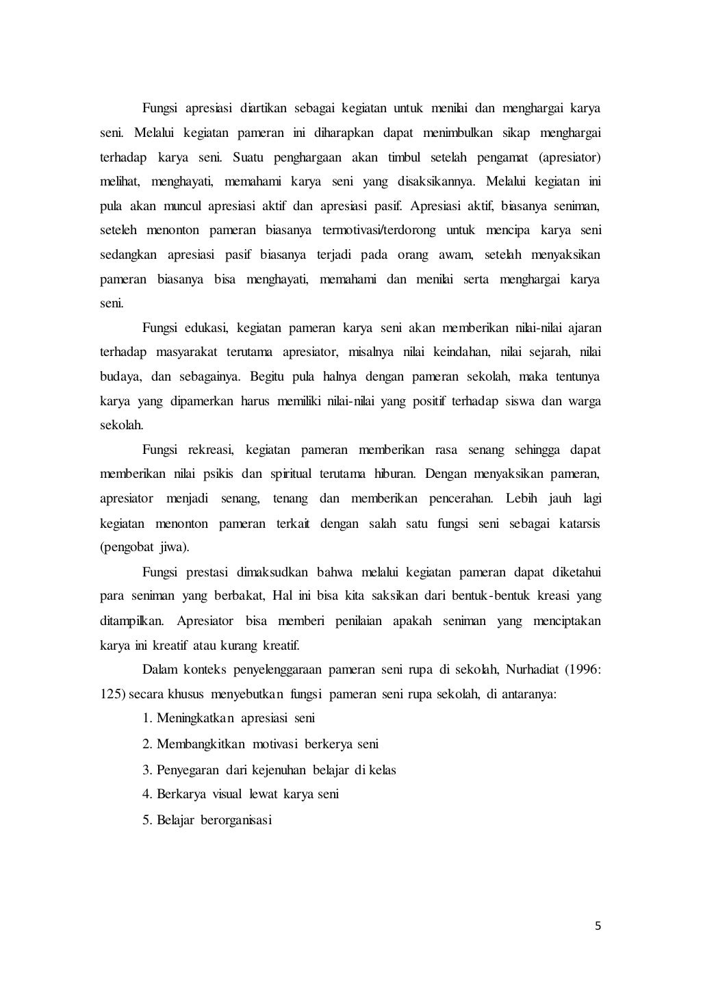 Makalah pameran seni rupa