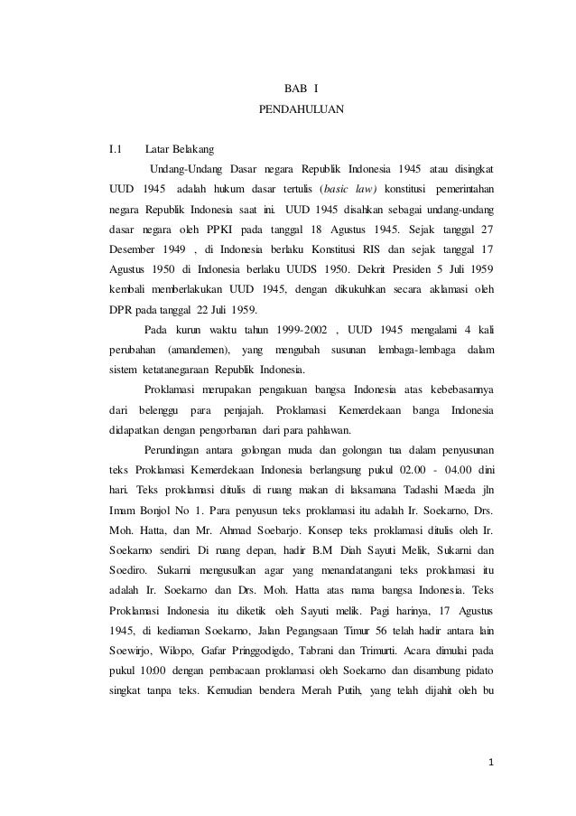 Makalah Pancasila Matakuliah Mku