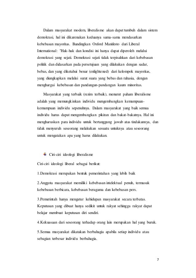 Macammacam Ideologi Dunia Sebagai Filsafat