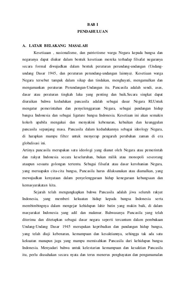 Pancasila Sebagai Ideologi Negara Fix