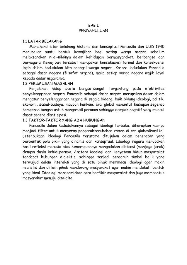 Makalah Pancasila Sebagai Ideologi