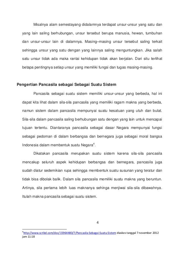 Makalah pancasila sebagai suatu sistem Makalah pancasila sebagai suatu sistem