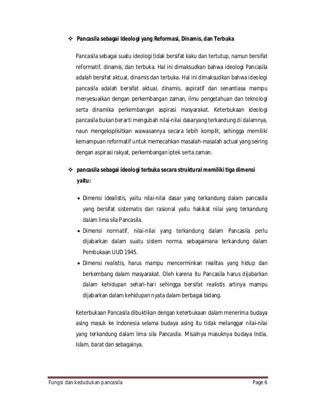 Makalah Pancasila