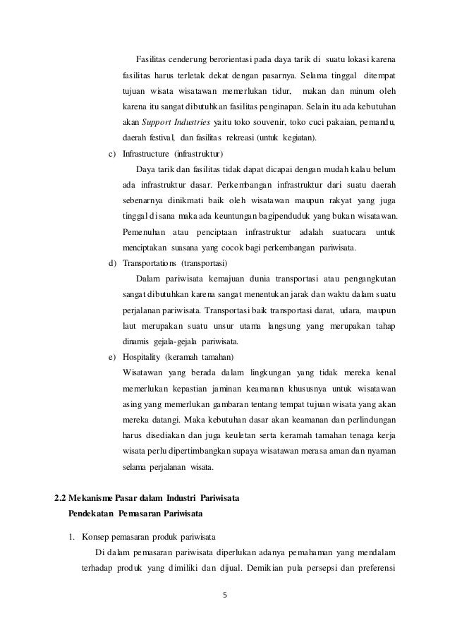 Makalah Pariwisata New Revisi