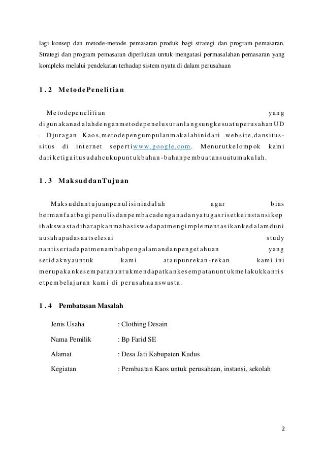 Makalah Pengantar Bisnis