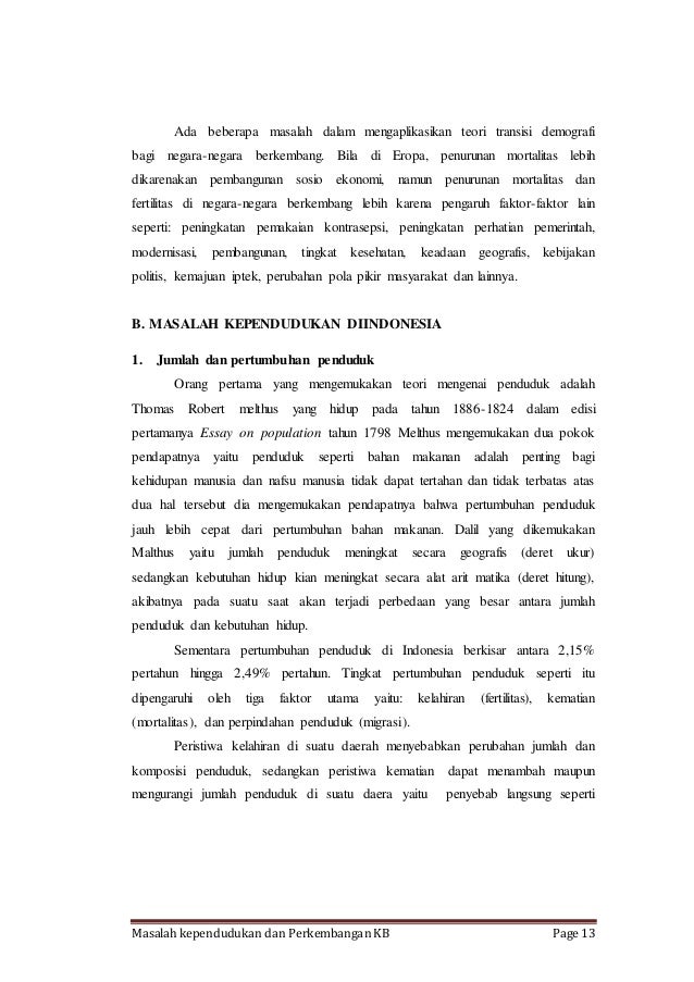 Makalah pelayanan keluarga berencana terhadap kependuduk 