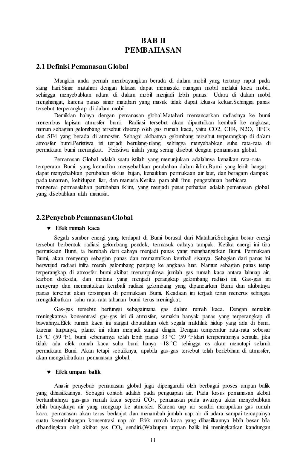 Makalah pemanasan global.. Makalah pemanasan global..