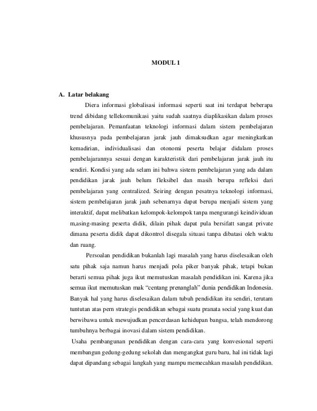 Makalah Pembelajaran Jarak Jauh 2